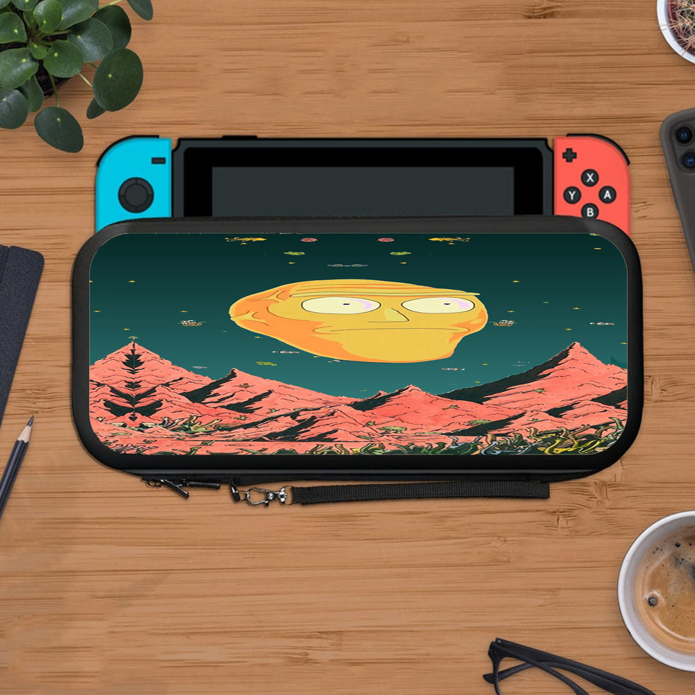 Rick And Morty Giant Heads Protective Carry Switch Nintendo Switch 2 Case