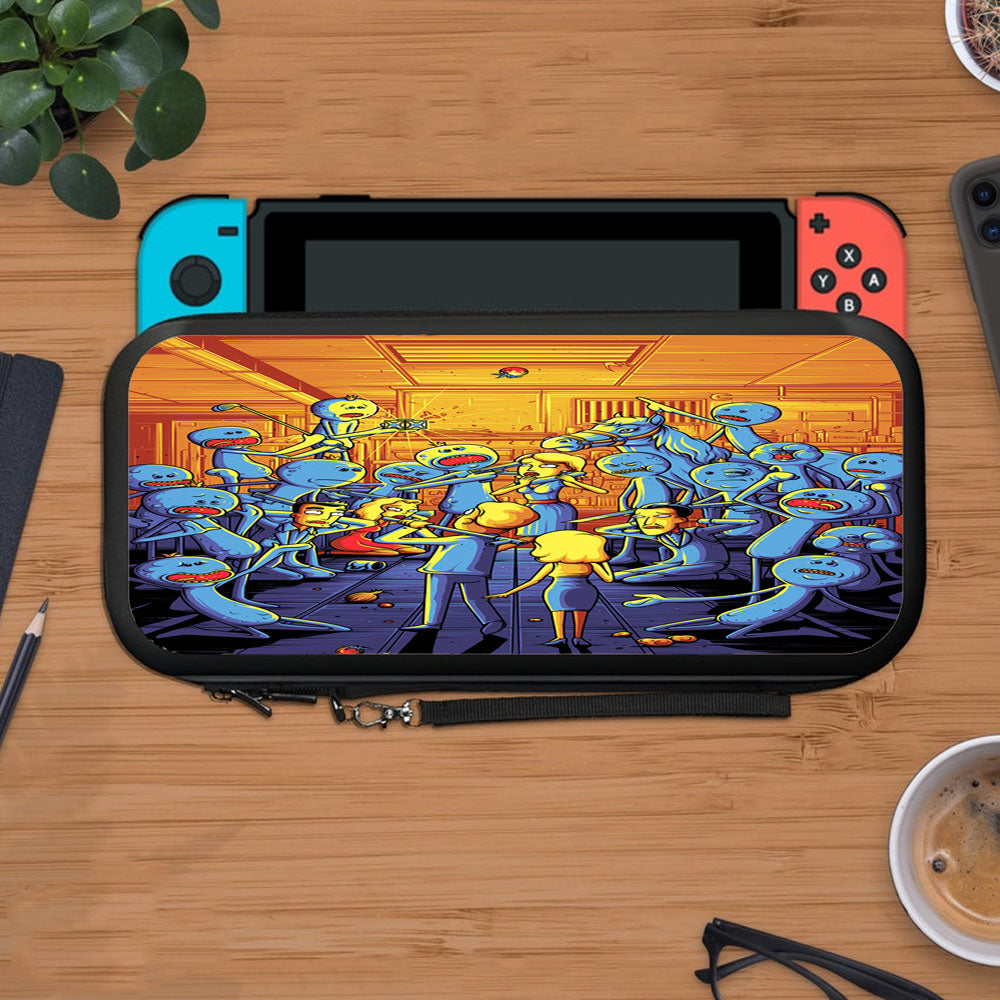 Rick And Morty Meeseeks Dan Mumford Protective Carry Switch Nintendo Switch 2 Case