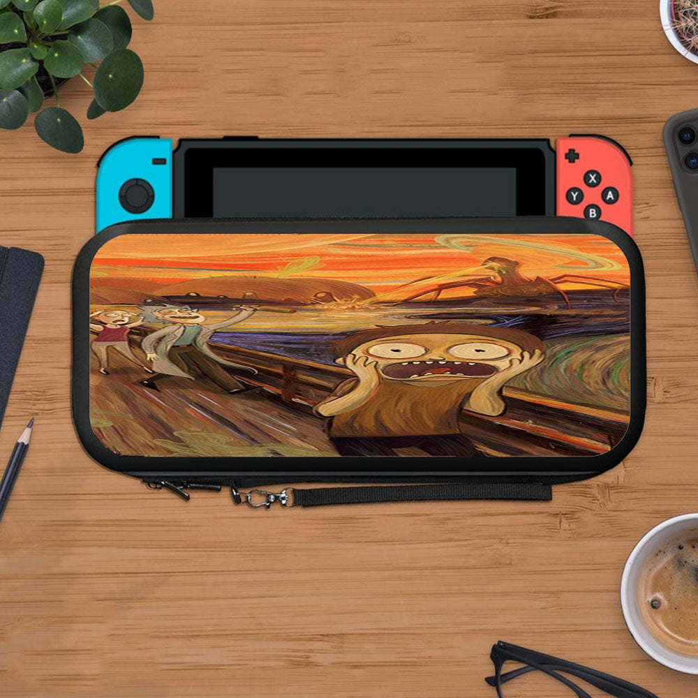 Rick And Morty Scream Protective Carry Switch Nintendo Switch 2 Case