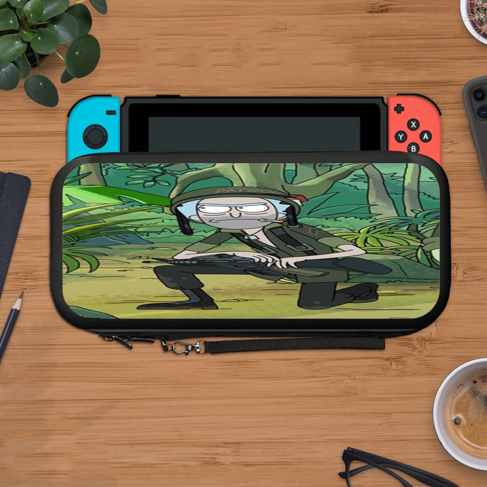 Rick And Morty Soldier Protective Carry Switch Nintendo Switch 2 Case