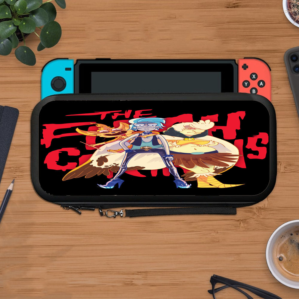 Rick And Morty The Flesh Curtains Protective Carry Switch Nintendo Switch 2 Case