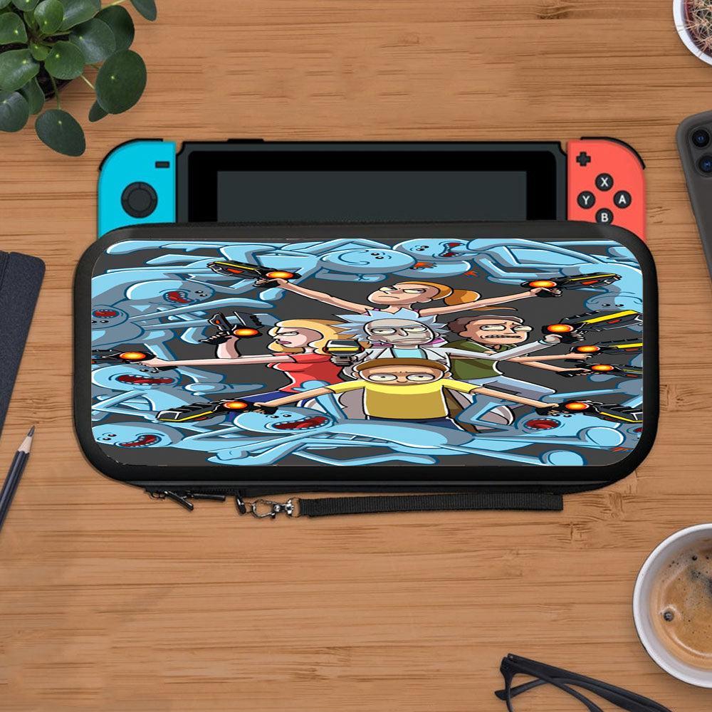 Rick E Morty Frases Protective Carry Switch Nintendo Switch 2 Case