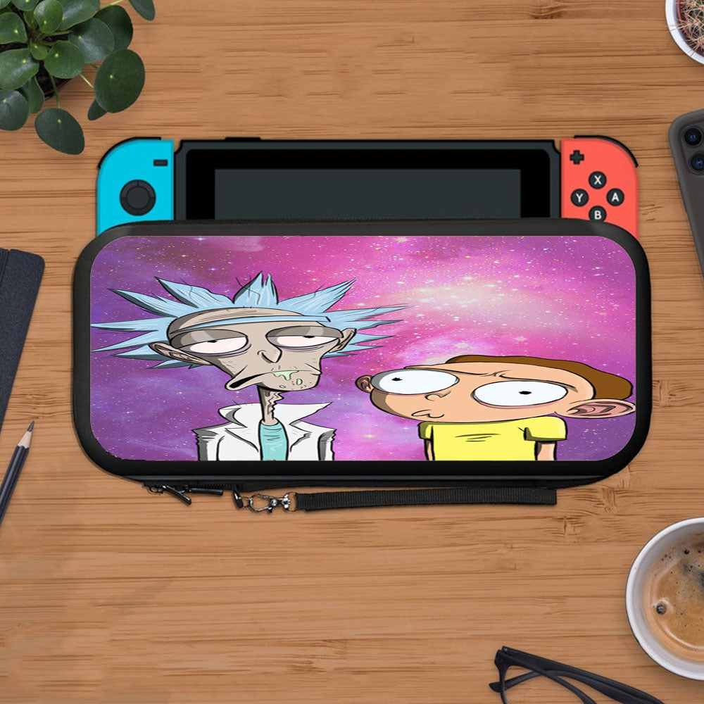 Rick Morty Galaxy Protective Carry Switch Nintendo Switch 2 Case