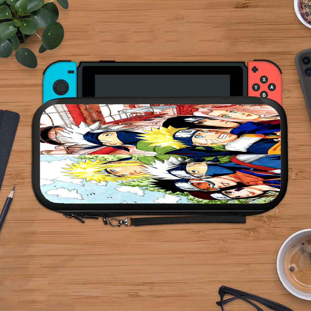 Rin Haruno Sakura Sasuke Naruto Minato Namikaze Uchiha Obito Kakashi Protective Carry Switch Nintendo Switch 2 Case