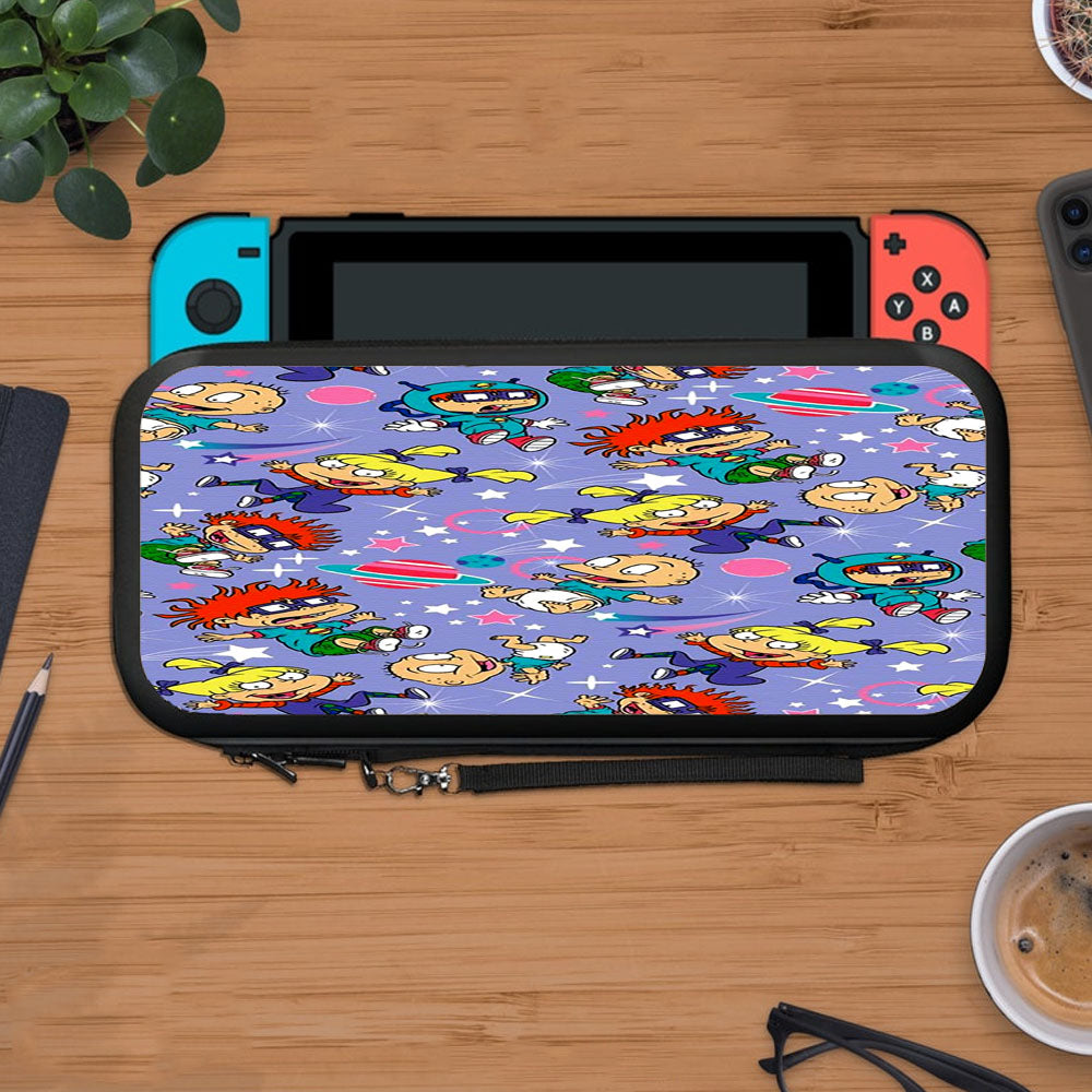 Rugrats Doodle Character Planet Protective Carry Switch Nintendo Switch 2 Case