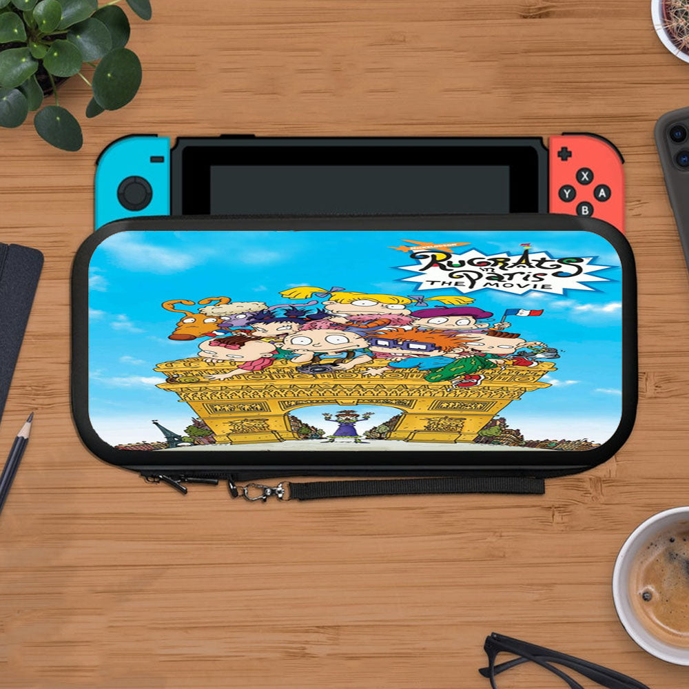 Rugrats In Paris The Movie Wallpaper Protective Carry Switch Nintendo Switch 2 Case