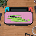 Rugrats Reptars Pink Wallpaper Protective Carry Switch Nintendo Switch 2 Case