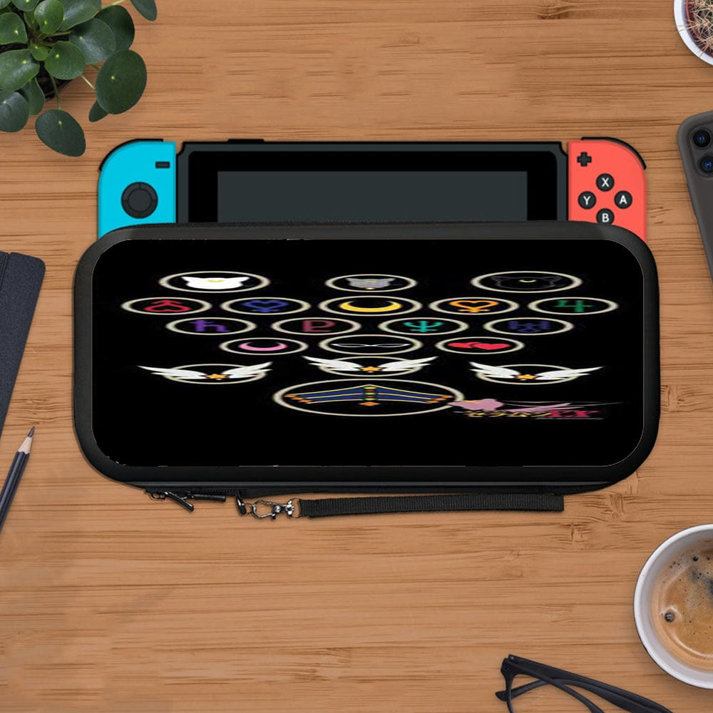 Sailor Moon Circles Protective Carry Switch Nintendo Switch 2 Case