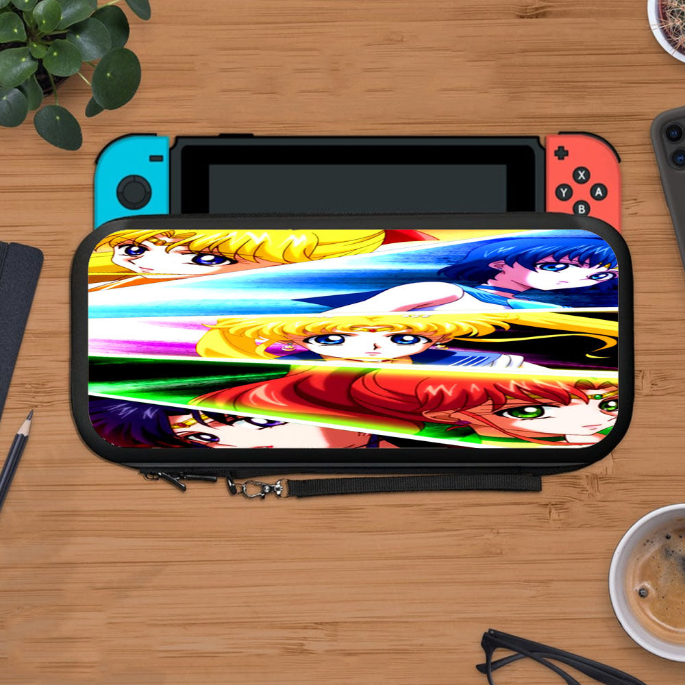 Sailor Moon Crystal Wallpaper Protective Carry Switch Nintendo Switch 2 Case