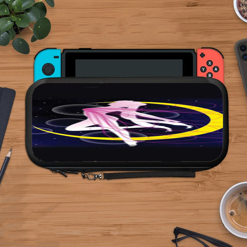 Sailor Moon Pink Tendrils Protective Carry Switch Nintendo Switch 2 Case