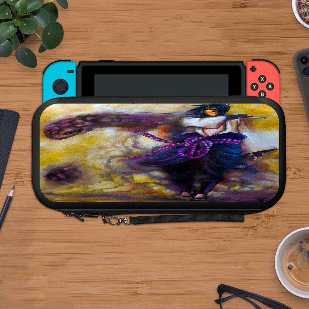 Sasuke Uchiha Naruto Protective Carry Switch Nintendo Switch 2 Case