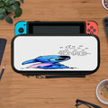 Saw The Moon And Think Of You Stitch Quote Protective Carry Switch Nintendo Switch 2 Case