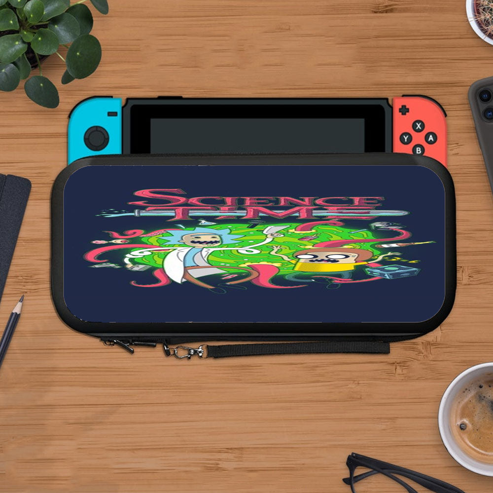 Science Time Adventure Time Rick And Morty Protective Carry Switch Nintendo Switch 2 Case