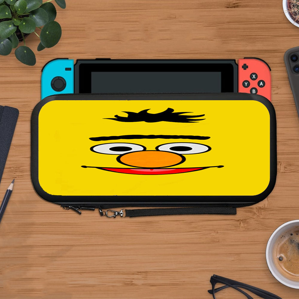 Sesame Street Bert 4 Protective Carry Switch Nintendo Switch 2 Case
