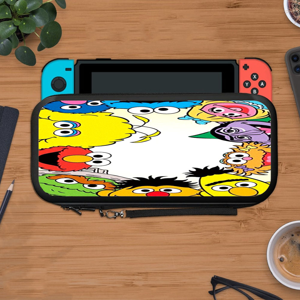 Sesame Street Character Protective Carry Switch Nintendo Switch 2 Case