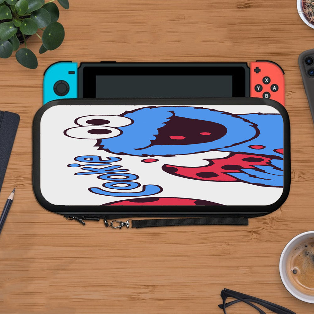 Sesame Street Grover Elmo Cookie Funny Cartoon Protective Carry Switch Nintendo Switch 2 Case