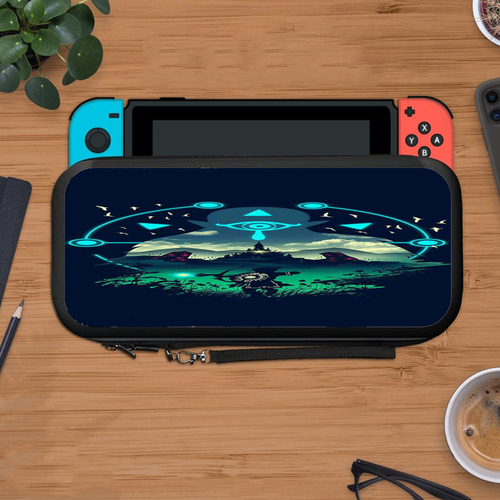Sheikah Slate Legend Of Zelda Protective Carry Switch Nintendo Switch 2 Case