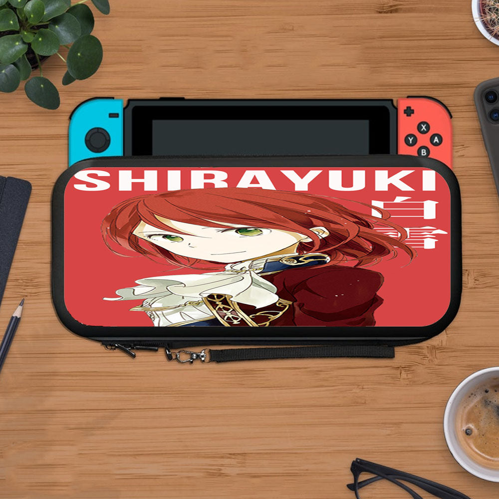 Shirayuki Akagami No Shirayuki-Hime Snow White With The Red Hair Protective Carry Switch Nintendo Switch 2 Case