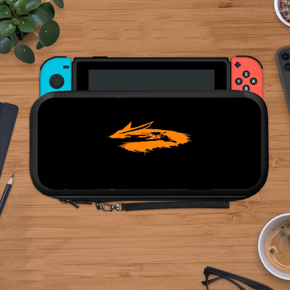 Silhouette Naruto And Kyuubi Protective Carry Switch Nintendo Switch 2 Case