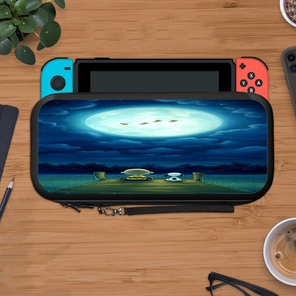 Snoopy And Charlie Brown Moon Protective Carry Switch Nintendo Switch 2 Case