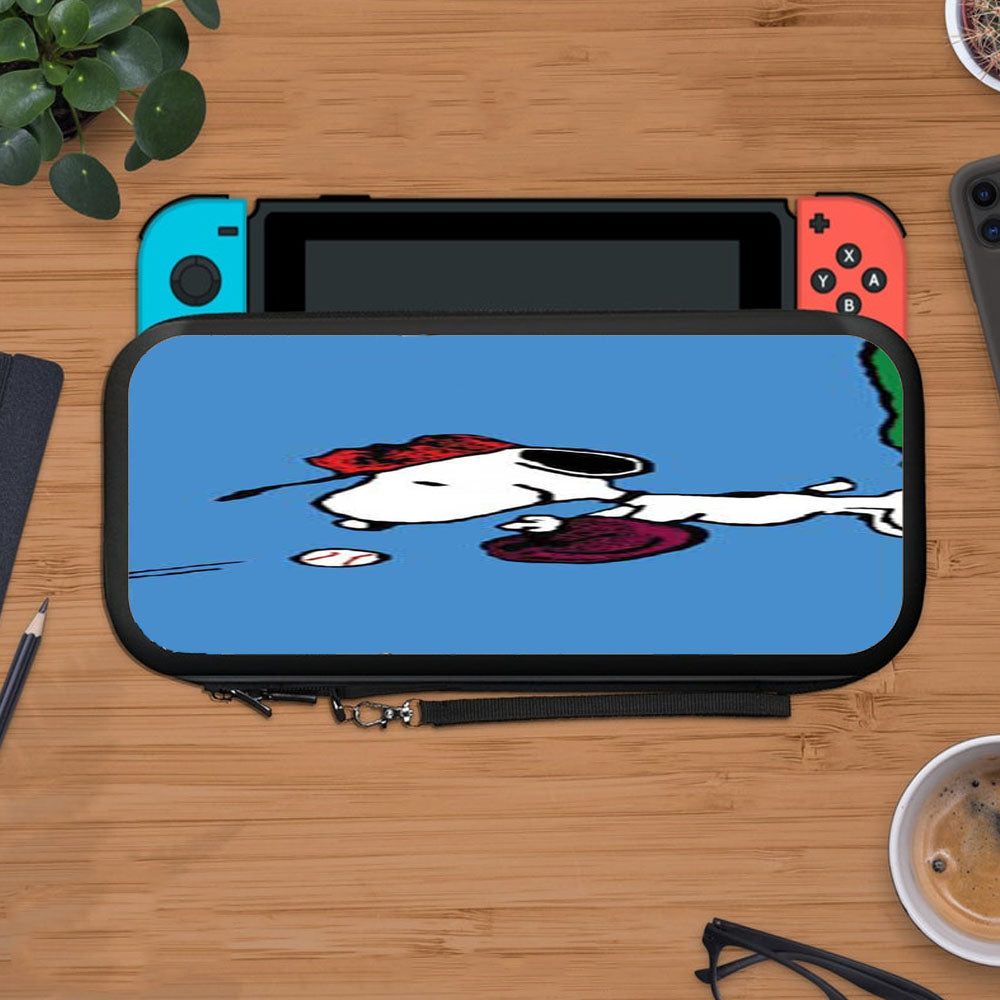 Snoopy Baseball Catch Protective Carry Switch Nintendo Switch 2 Case