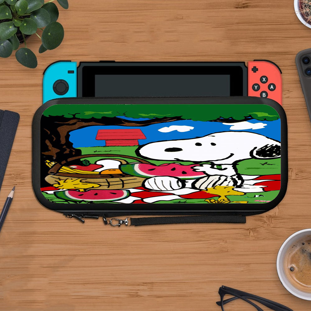 Snoopy Eat Fruits Protective Carry Switch Nintendo Switch 2 Case