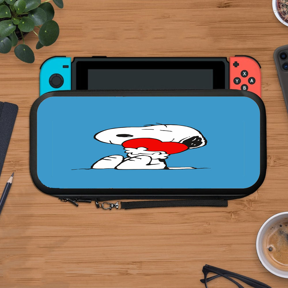 Snoopy Heart Protective Carry Switch Nintendo Switch 2 Case