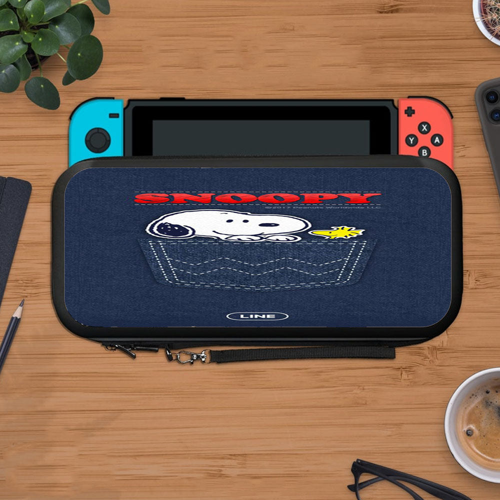 Snoopy Pocket Friend Protective Carry Switch Nintendo Switch 2 Case