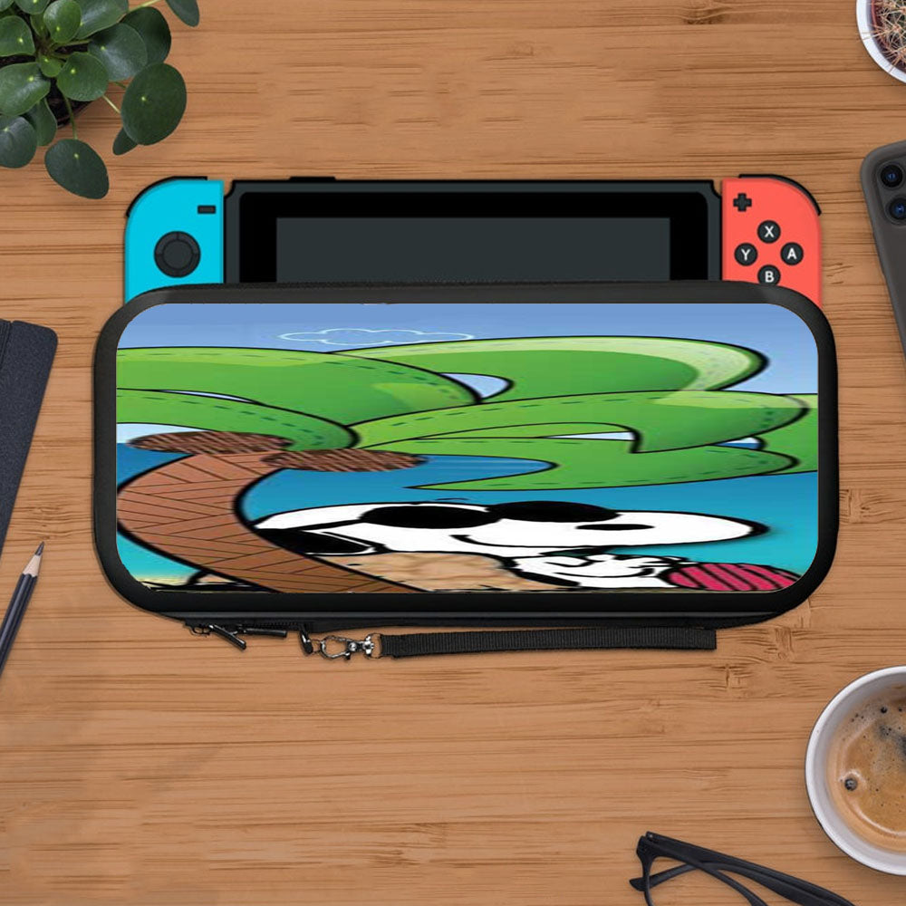 Snoopy Under Palm Tree Protective Carry Switch Nintendo Switch 2 Case