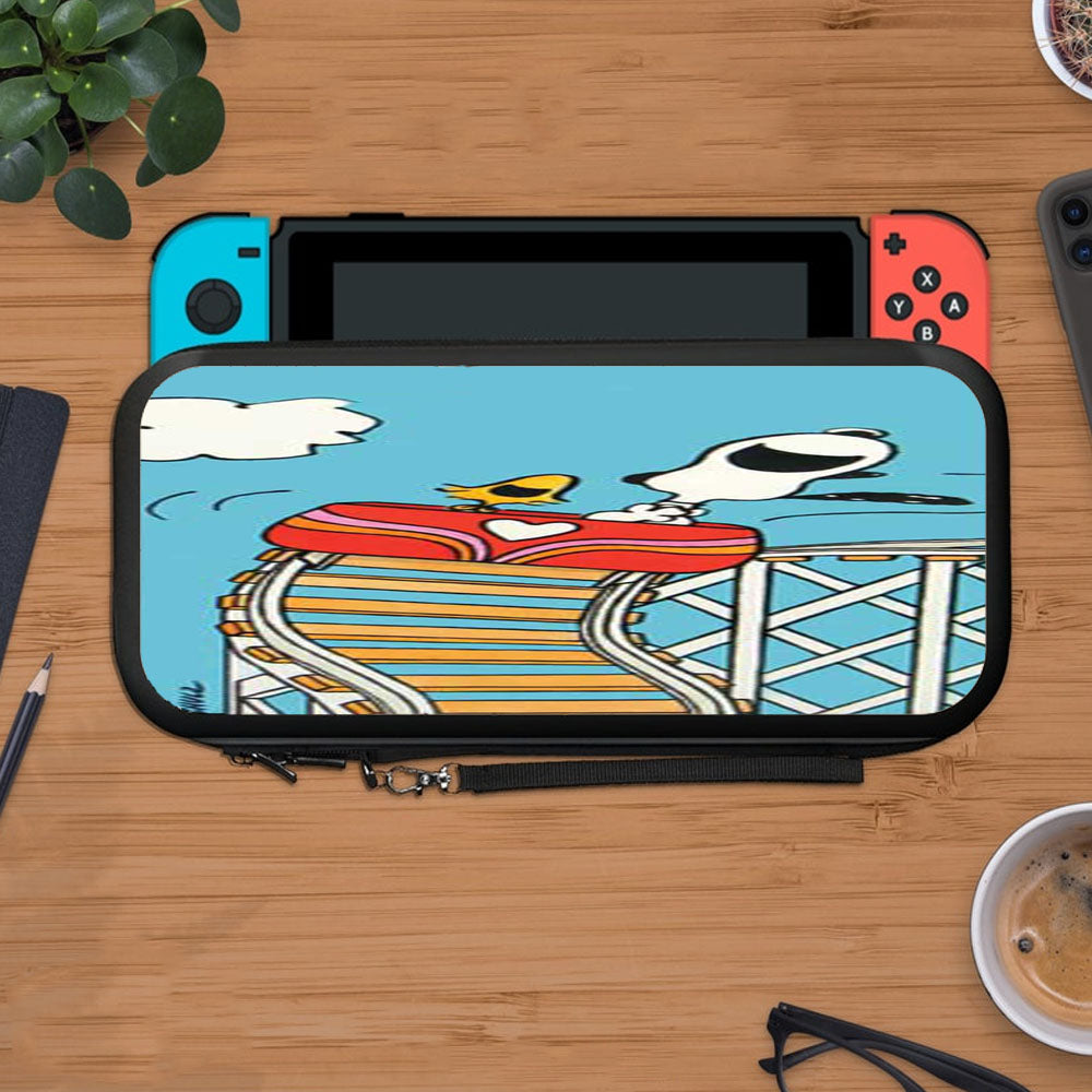 Snoopy Woodstock Rollercoaster Protective Carry Switch Nintendo Switch 2 Case