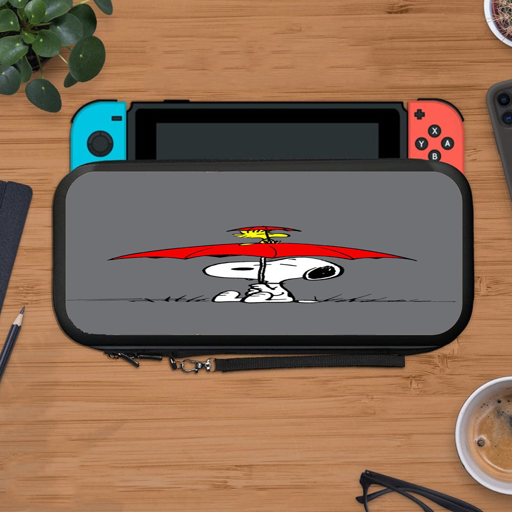 Snoopy Woodstock Umbrella Protective Carry Switch Nintendo Switch 2 Case