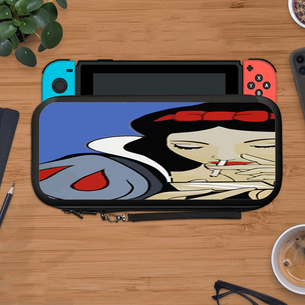 Snow White Punk Smoking Protective Carry Switch Nintendo Switch 2 Case