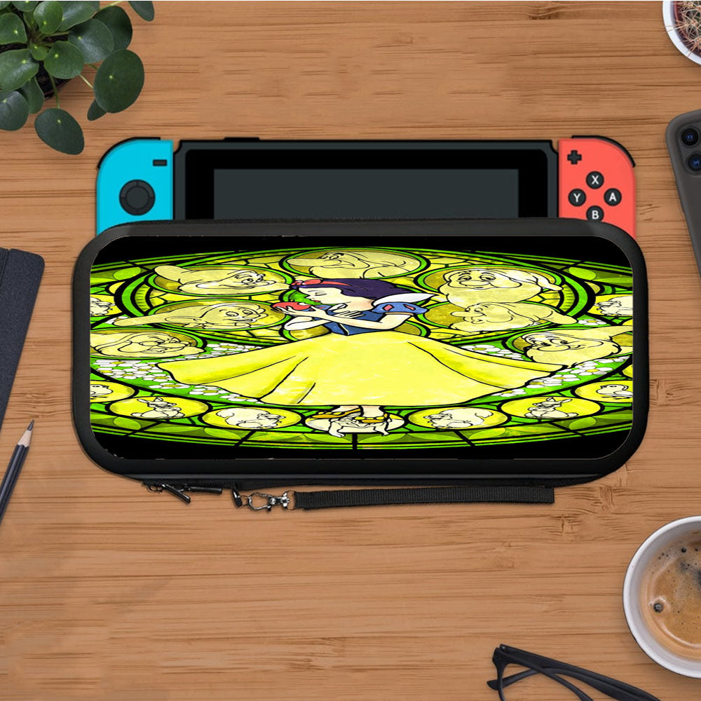 Snow White Stained Glass Protective Carry Switch Nintendo Switch 2 Case
