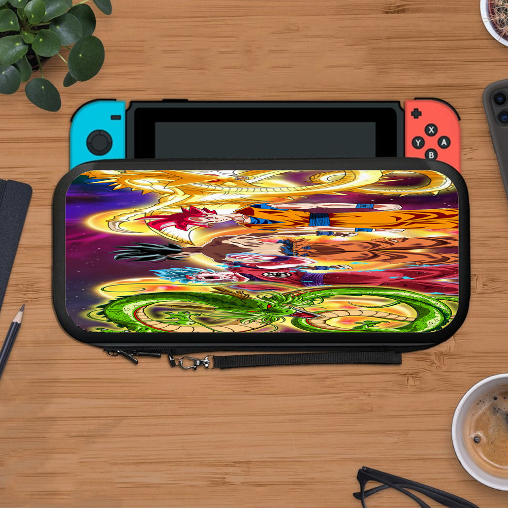 Son Goku All God Forms Protective Carry Switch Nintendo Switch 2 Case