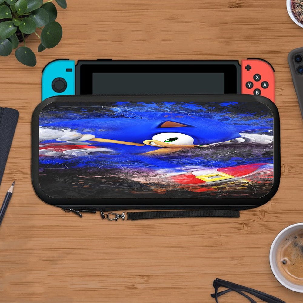 Sonic Abstract Art Protective Carry Switch Nintendo Switch 2 Case