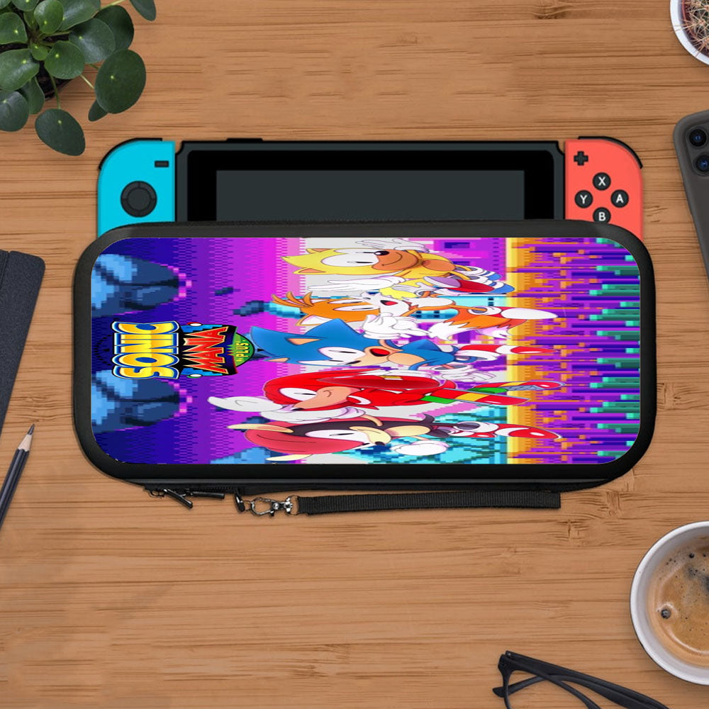 Sonic Mania Plus Wallpaper Protective Carry Switch Nintendo Switch 2 Case