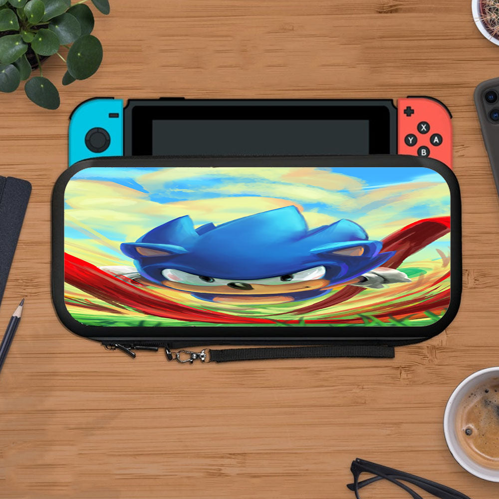 Sonic Run Training In Field Protective Carry Switch Nintendo Switch 2 Case
