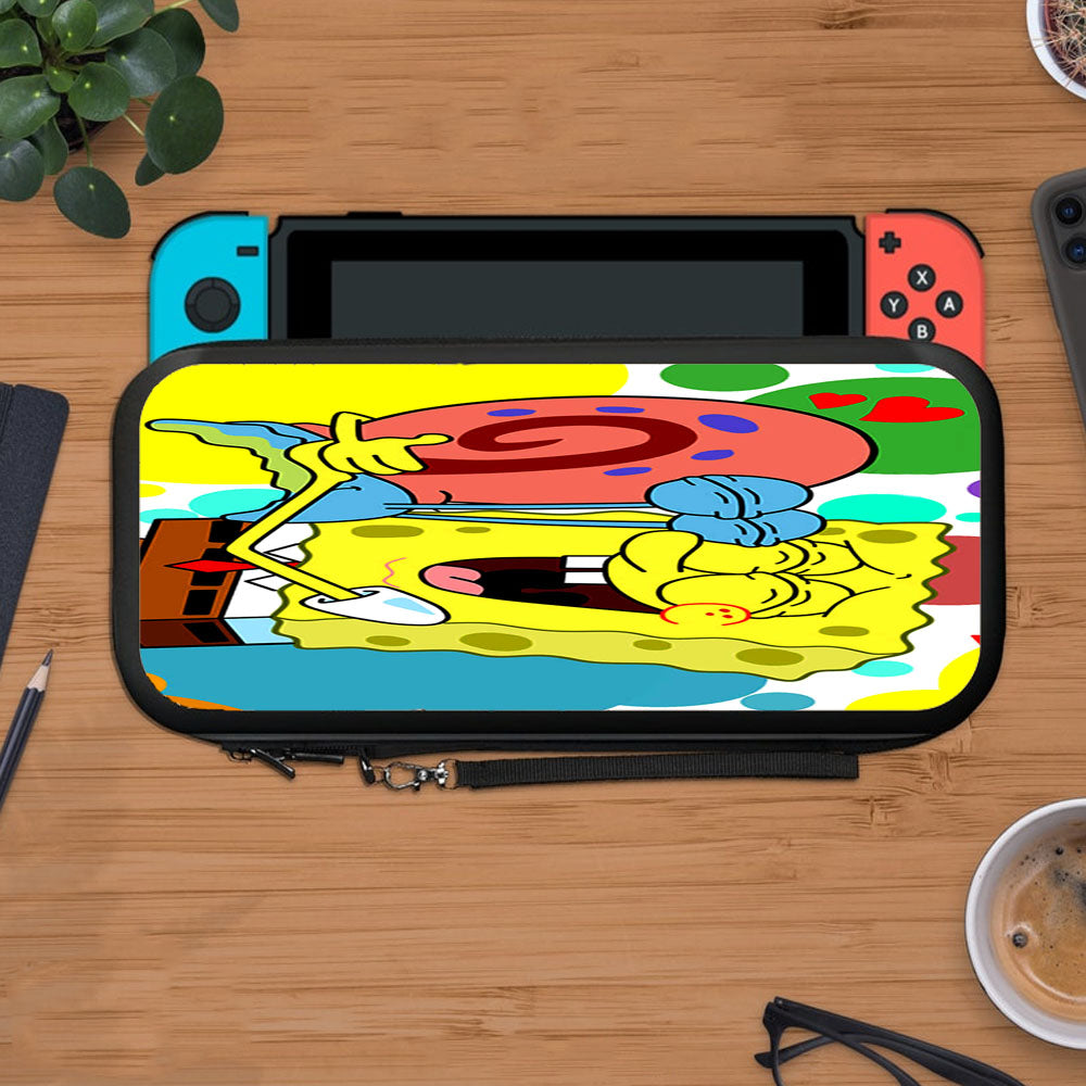 Spongebob And Gary Protective Carry Switch Nintendo Switch 2 Case