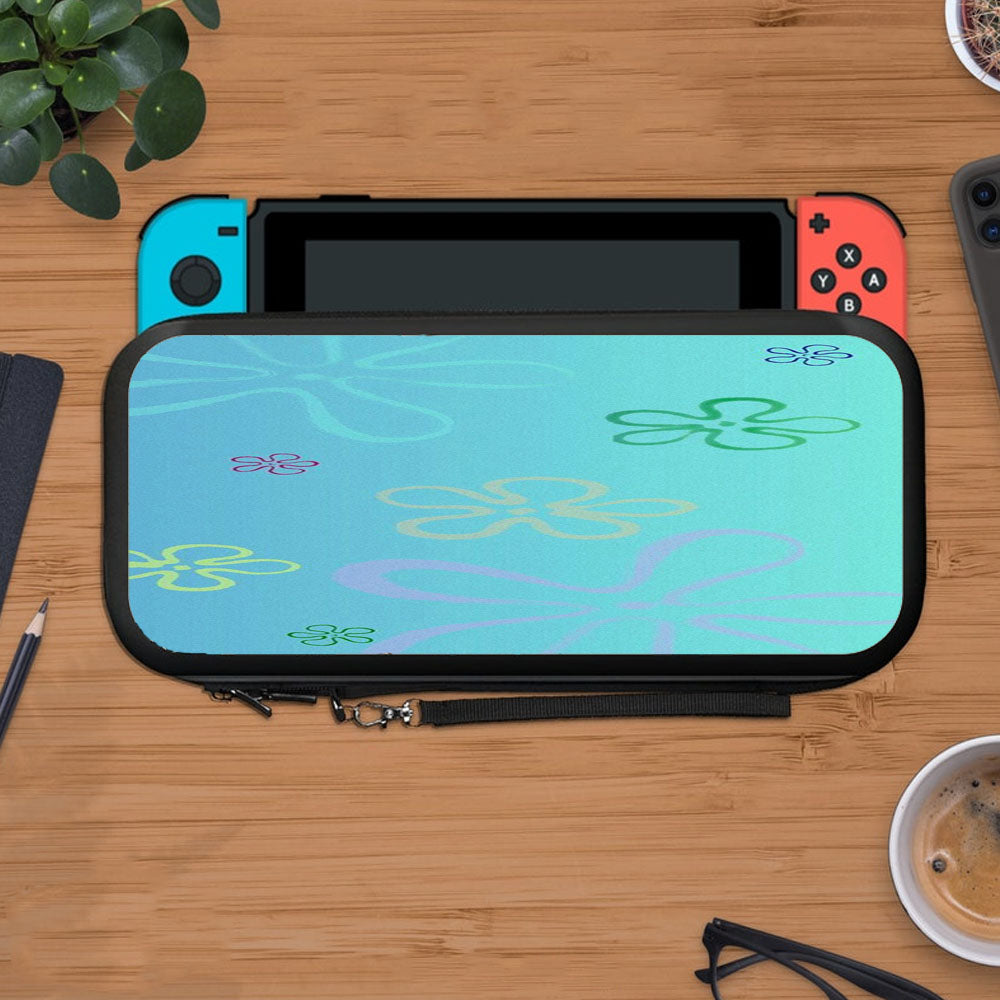 Spongebob Flower Sky Background Protective Carry Switch Nintendo Switch 2 Case