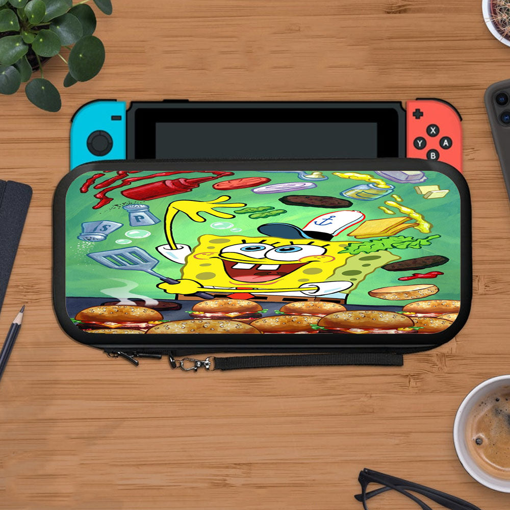 Spongebob Krabby Patty Protective Carry Switch Nintendo Switch 2 Case