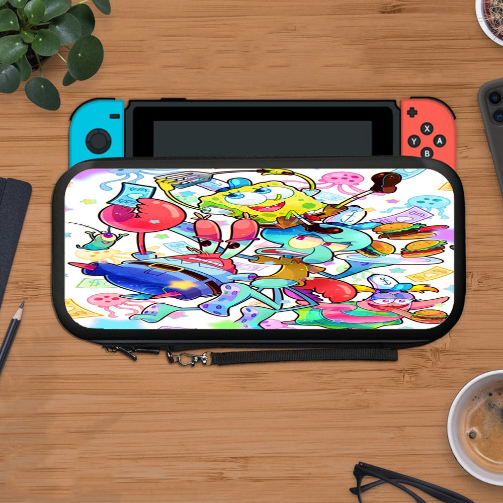 Spongebob Square Jellyfish Poster Series Protective Carry Switch Nintendo Switch 2 Case