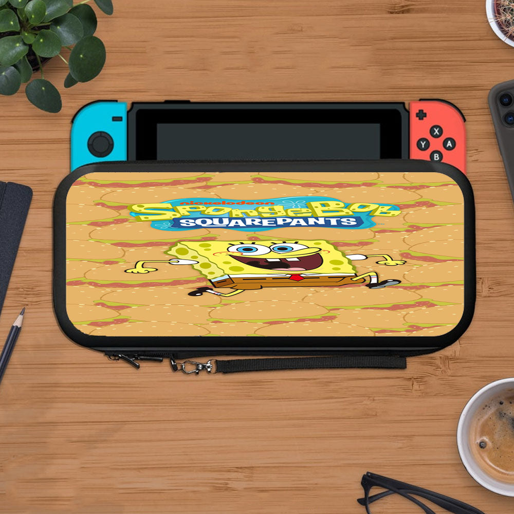 Spongebob Squarepants Hamburger Hungry Protective Carry Switch Nintendo Switch 2 Case