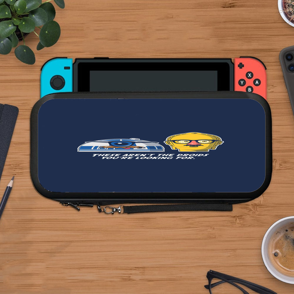 Star Wars Droids Quotes Protective Carry Switch Nintendo Switch 2 Case