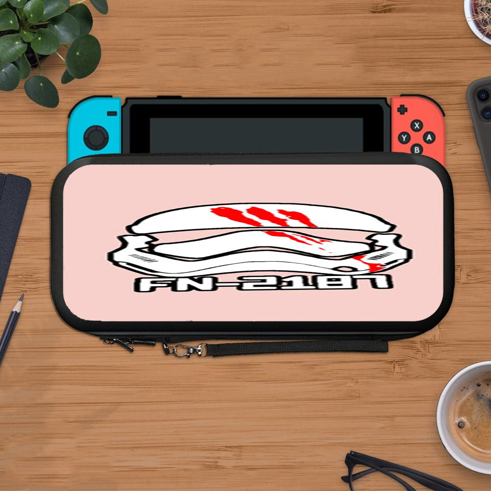 Star Wars Fn 2187 Movies Finn Storm Trooper Graphic Pink Protective Carry Switch Nintendo Switch 2 Case