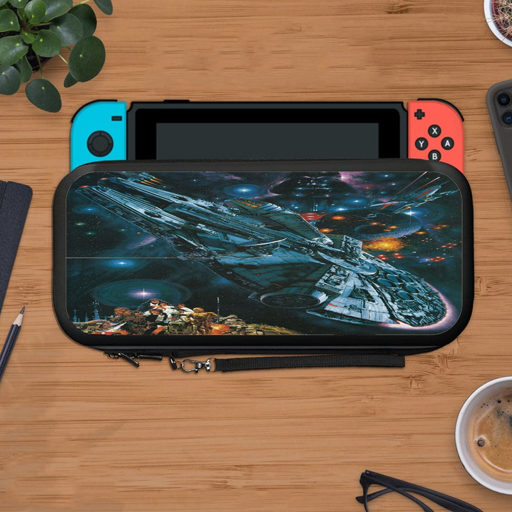 Star Wars Millennium Falcon Galaxy Protective Carry Switch Nintendo Switch 2 Case