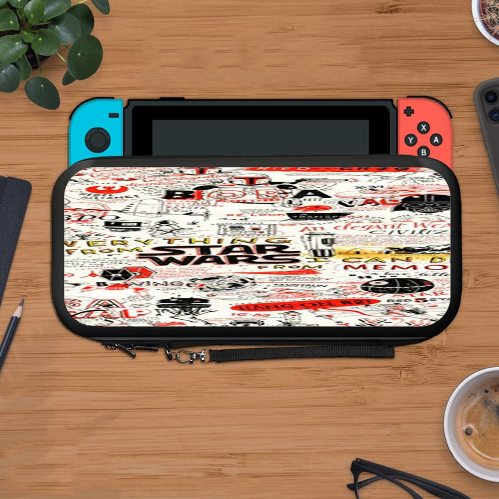 Star Wars Quote Collage Protective Carry Switch Nintendo Switch 2 Case