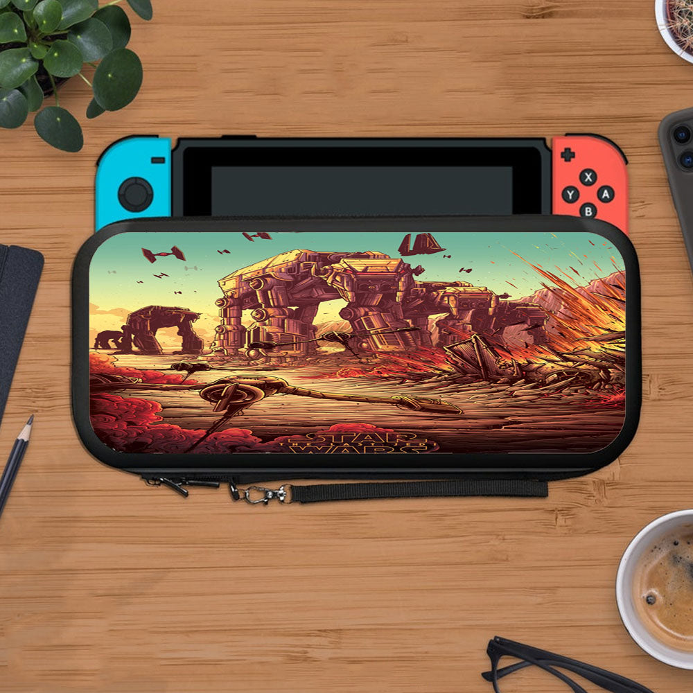 Star Wars The Last Jedi The Battle Of Crait Protective Carry Switch Nintendo Switch 2 Case