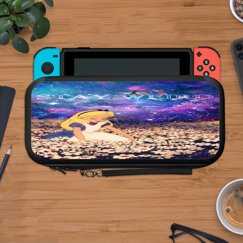 Stay Weird Alice In Nebula Protective Carry Switch Nintendo Switch 2 Case