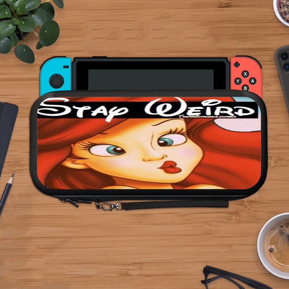 Stay Weird Ariel Little Mermaid Protective Carry Switch Nintendo Switch 2 Case