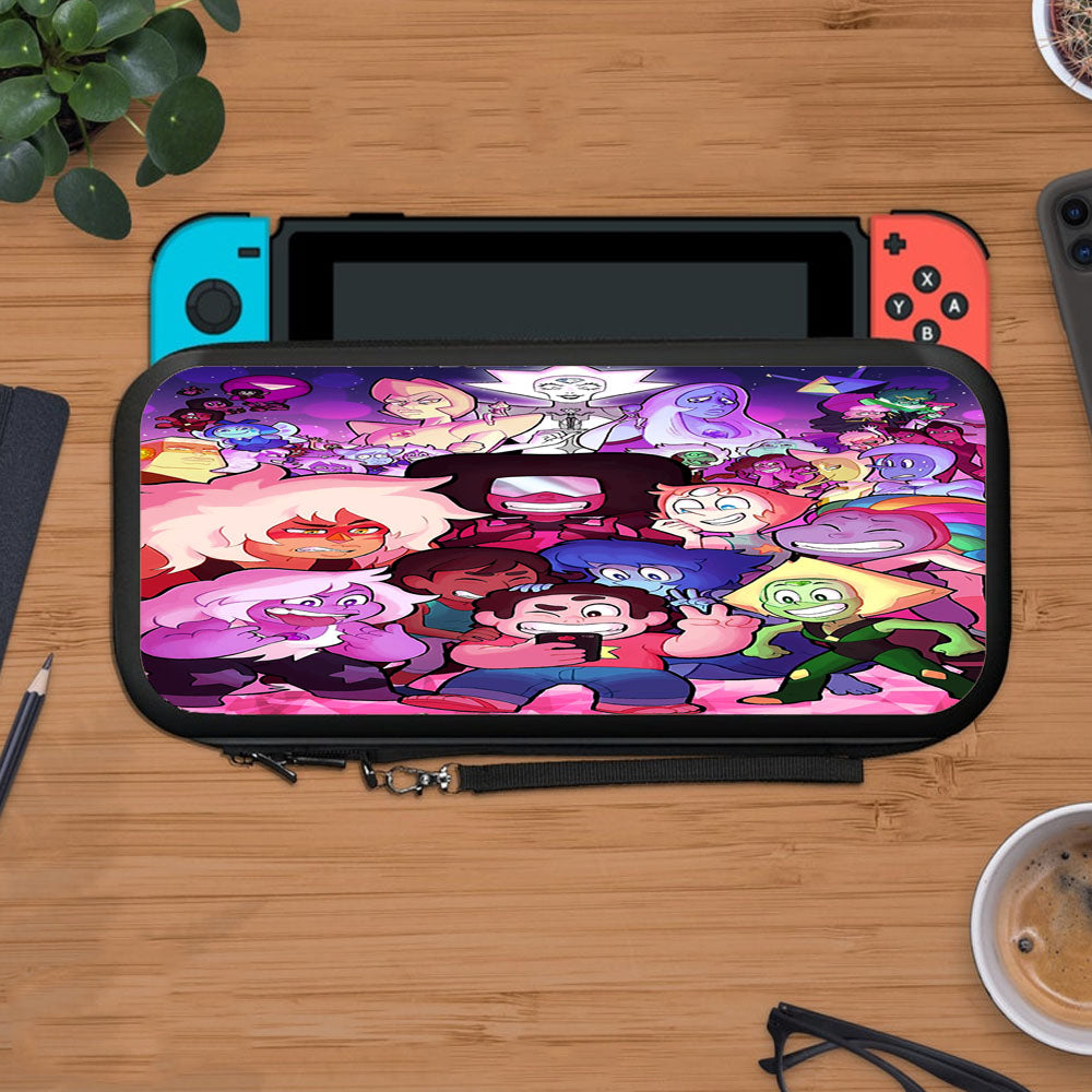 Steven Universe All Character Selfie Protective Carry Switch Nintendo Switch 2 Case